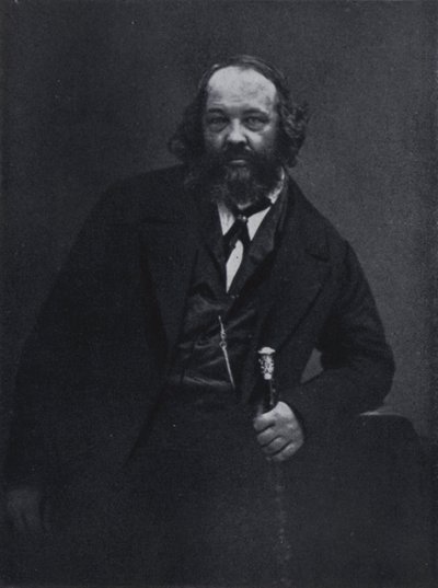 The Revolutionary Michael Alexandrowitsch Bakunin by Nadar